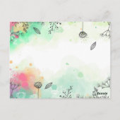 1 Korinther 13: 4-7 Postkarte (Rückseite)