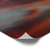 1 Korinther 13; 4-8a - Inspirationspopster Poster (Ecke)