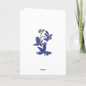 1 Korinther 13:4 Liebe ist Patient Bibel Verse Karte (Rückseite)