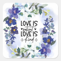 1 Korinther 13:4 Liebe ist Patient Bibel Verse