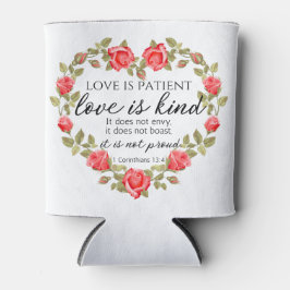 1 Korinther 13:4 Liebe ist Patient Dosenkühler