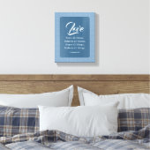 1 Korinther 13:7 Liebe Bären alles Leinwanddruck (Insitu (Schlafzimmer))
