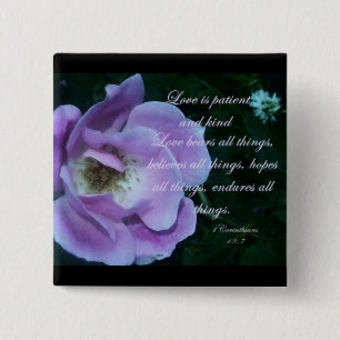 1 Korinther 13 Button