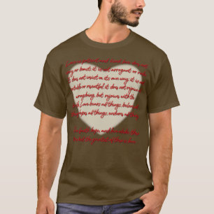 1 Korinther 13 Liebe ist1 T-Shirt