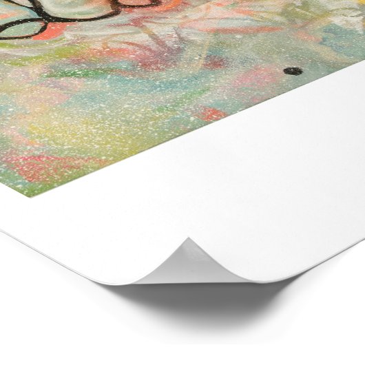 1 Korinther 13, Liebe ist Patientenplakat Poster (Ecke)