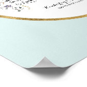 1 Korinther 13, Liebe Kapitel Christliche Schrift Poster (Ecke)