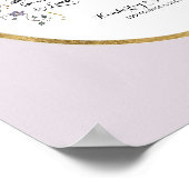 1 Korinther 13, Liebe Kapitel Christliche Schrift Poster (Ecke)