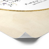 1 Korinther 13, Liebe Kapitel Christliche Schrift Poster (Ecke)