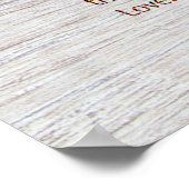 1 Korinther 13 - Liebe Poster (Ecke)