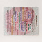 1 Korinther 13 - Liebe Puzzle (Horizontal)