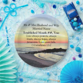 1 Korinther 13 PERSONALISIERTE PAPIERTELLER (Party)