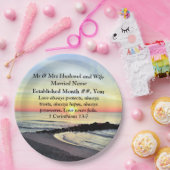 1 Korinther 13 PERSONALISIERTE PAPIERTELLER (Party)