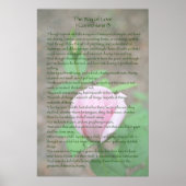 1 Korinther 13 Poster (Vorne)