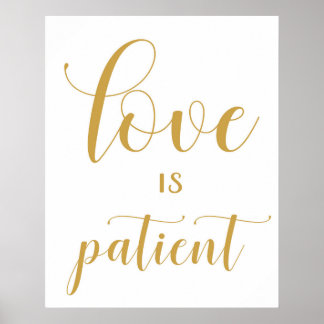 1 Korinther 13 - Schilder Hochzeit