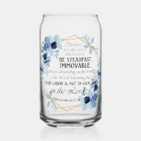 1 Korinther 15:58 Inspiration Verse Floral
