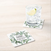 1 Korinther 15:58 Inspirational Verse Eukalyptus Rechteckiger Pappuntersetzer (Vor Ort)