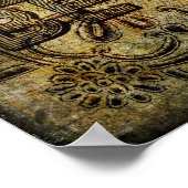 1 Korinther 16:13 Poster (Ecke)