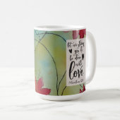 1 Korinther 16 14 Alles in Liebe Bibel Verse Kaffeetasse (VorderseiteRechts)