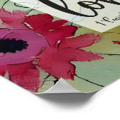 1 Korinther 16 14 Alles in Liebe Bibel Verse Poster (Ecke)