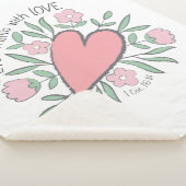 1 Korinther 16:14 - Alles mit Liebe machen Sherpadecke (3/4)