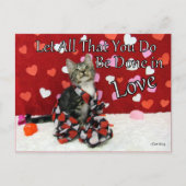 1 Korinther 16:14 Bibelverse Postkarte (Vorderseite)