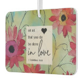 1 Korinther 16 14 Ließ alles in Liebe getan Autolufterfrischer (Links)