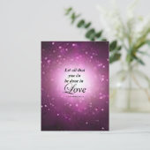 1 Korinther-16:14 Postkarte (Stehend Vorderseite)