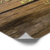 1 Korinther 1:9 Poster (Ecke)