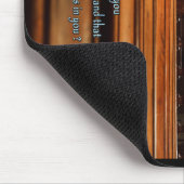 1 Korinther-3:16 Kirchen-Bänke Mousepad (Ecke)