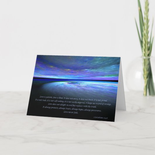 1 Korinther 4:8 Karte (Vorderseite)