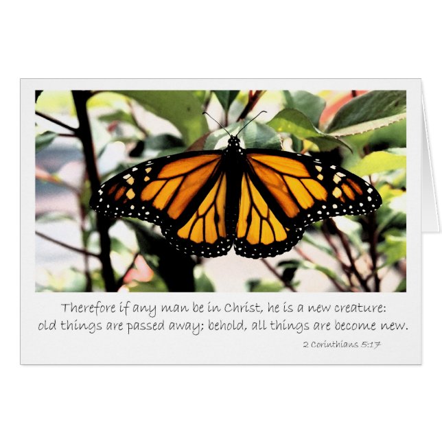 1 Korinther 5:17 Wenn jemand in Christus ist (Vorderseite (Horizontal))