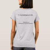 1 Korinther 6:20 T-Shirt (Rückseite)