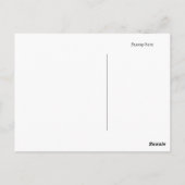 1 Korinther 9:24 Postkarte (Rückseite)