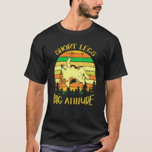 1 Kurze Beine Große Einstellung Süßer Beagle T-Shirt