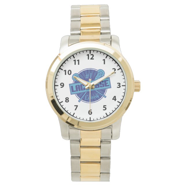 1. Lacrosse Coach Armbanduhr - Auswahl beobachten (Vorderseite)