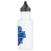 #1 Lacrosse Coach (blau) Edelstahlflasche (Rechts)