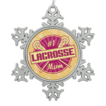 #1 Lacrosse Mama Weihnachten Weihnachtsbaumdekorat