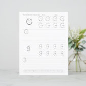 1 Learn To Spell Letter G Teacher Home Schooling (Stehend Vorderseite)