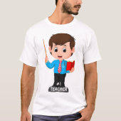 ***#1 LEHRER*** ZEIGEN IHM, DASS IHR T-SHIRT SORGT (Vorderseite)