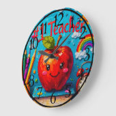 #1 Lehrerbewertung Große Wanduhr (Winkel)