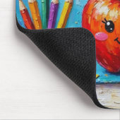 #1 Lehrerbewertung Illustration Mousepad (Ecke)