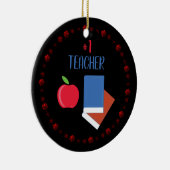 1 Lehrerin Keramik Ornament (Rechts)