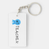 1 Lehrerin Schlüsselanhänger (Rückseite)