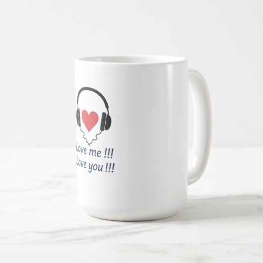 1/LIEBE ME LIEBE SIE KAFFEETASSE (VorderseiteRechts)