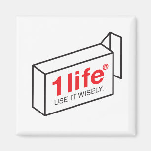 1 Life Magnet