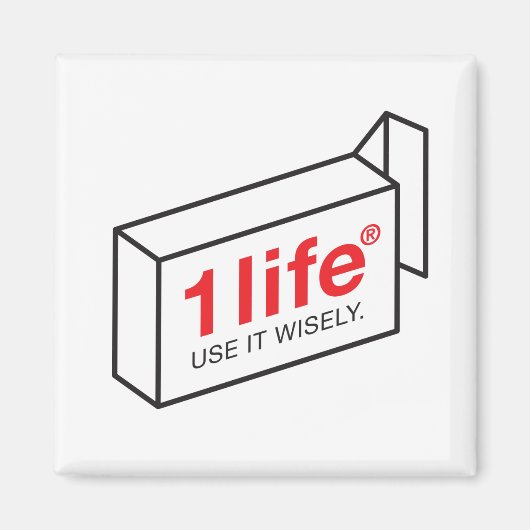 1 Life Magnet (Vorne)