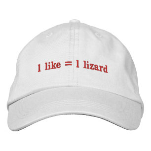 1 like = 1 lizit bestickte kappe