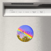 1 LIVE GRATIS RAINBOW MED MAGNET (In Situ (Geschirrspüler))