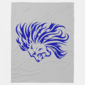 1.Löse den König des Dschungels und alle Tiere Fleecedecke (Vorderseite)