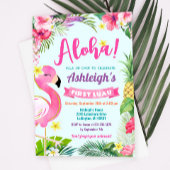 1. Luau Birthday Tropical Summer Einladung